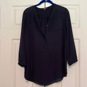NYDJ Navy Blue Blouse for Women